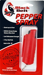 Black Belt Pepper Spray Hard Case (Red)